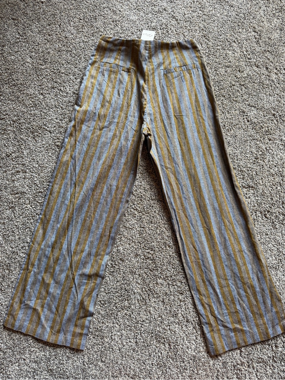 Free People Kinga Csilla Wide Leg Boho Artsy Hippy Festival Indie Pants Resort S - Picture 2 of 13